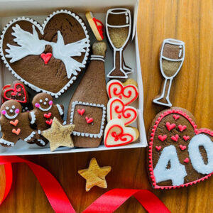 Anniversary Iced Biscuit gift box