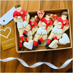 Rugby Teams (hand-iced biscuits)