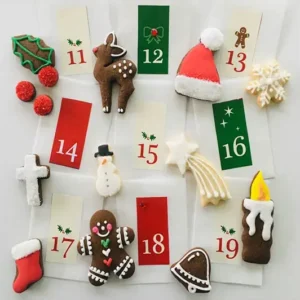 Biscuit Advent Calendar (hand-iced biscuits)