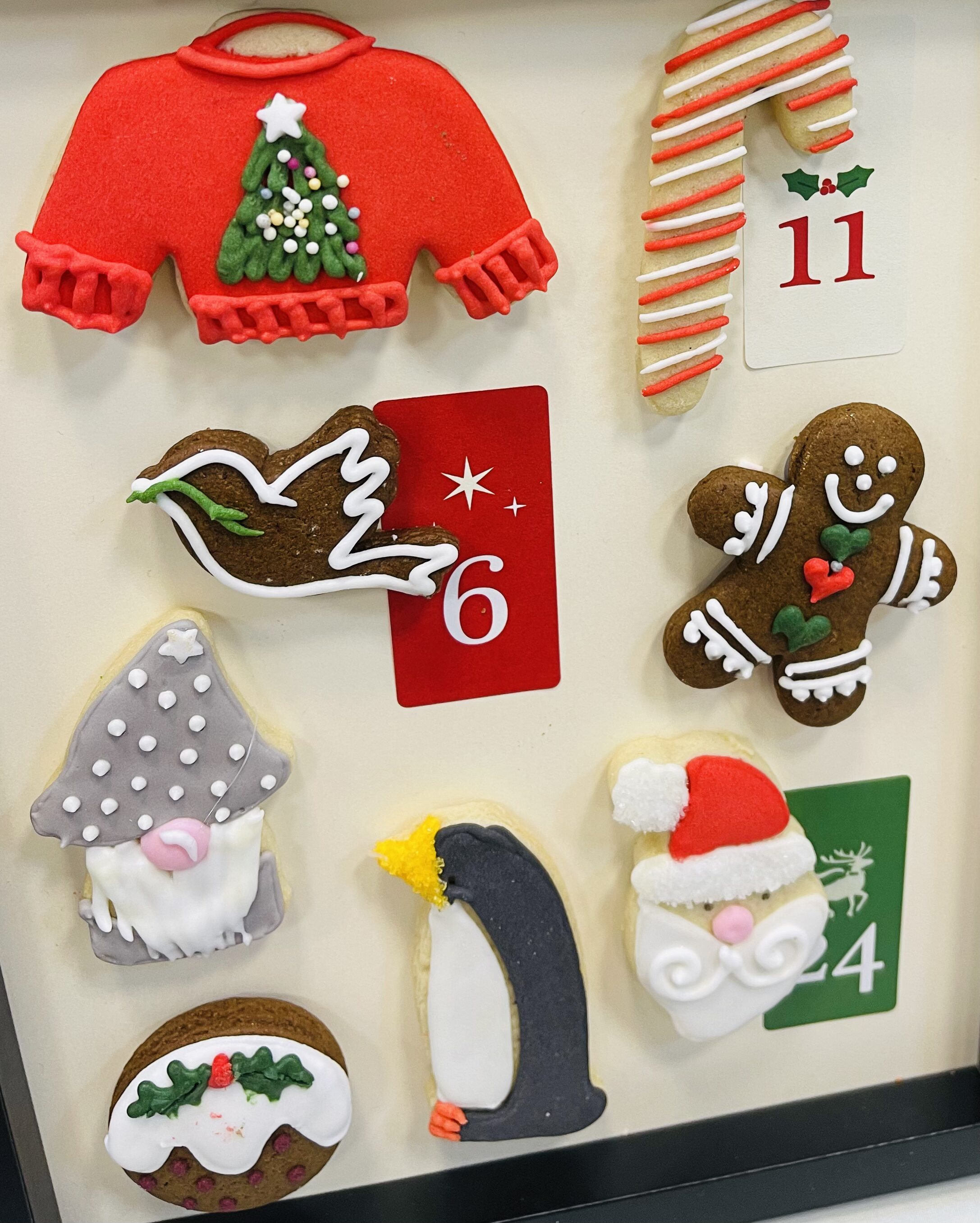 Iced Biscuit Advent Calendar