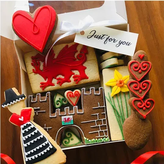 Love from Wales Gift Boxes (hand-iced biscuits)