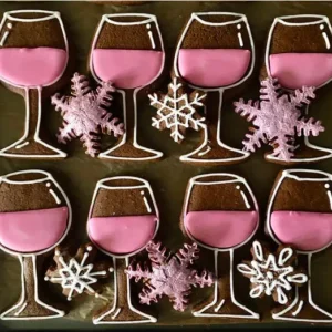 Christmas Cheers! (hand-iced biscuits)