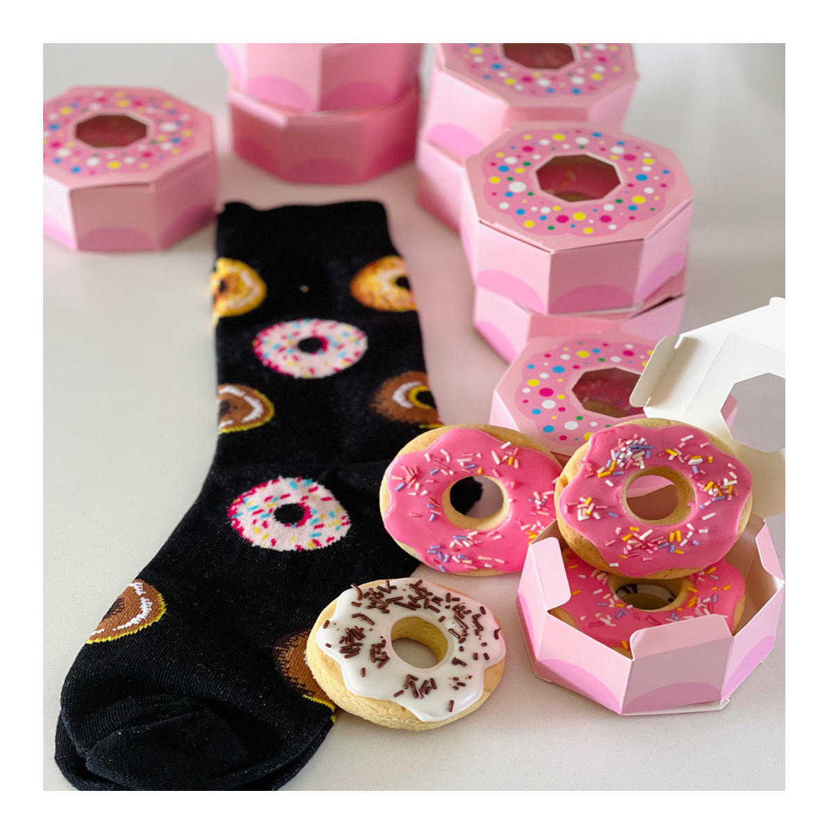 Donut Cookies & Socks!