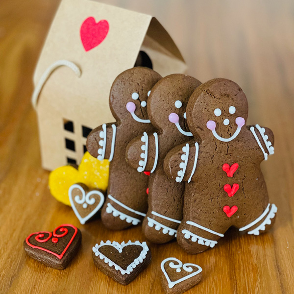 gingerbread House biscuit box creative gingerbread cookies