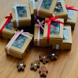 Mini Gingerbread Men (hand-iced biscuits)