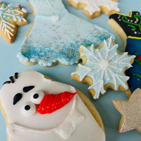 Frozen Olaf cookie