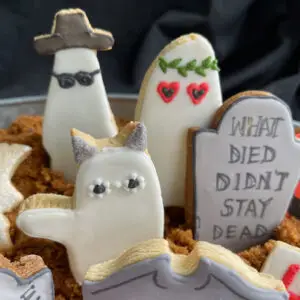 Haunted (hand-iced biscuits)