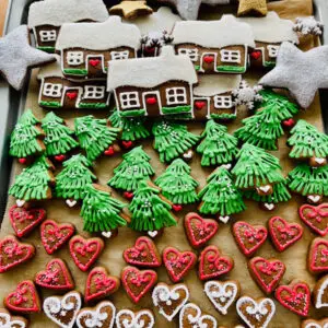 Festive Share Box (hand-iced biscuits)