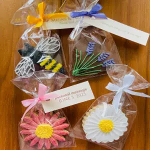 Flower Favours (hand-iced biscuits)