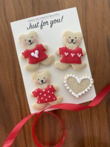 Teddy Bear Biscuits Favours