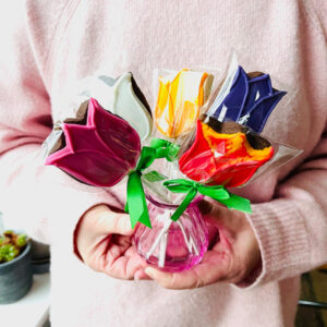 Vase of Flower Biscuits