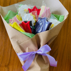 Flower biscuit bouquet birthday get well shortbread