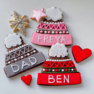 Biscuits with a name for Christmas