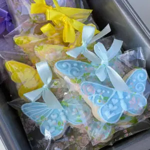 Butterfly Biscuit Favours (hand-iced biscuits)
