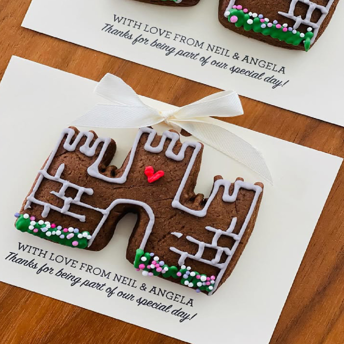 iced castle cookies