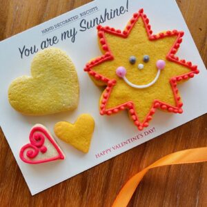 You are my Sunshine lettebox biscuit packet