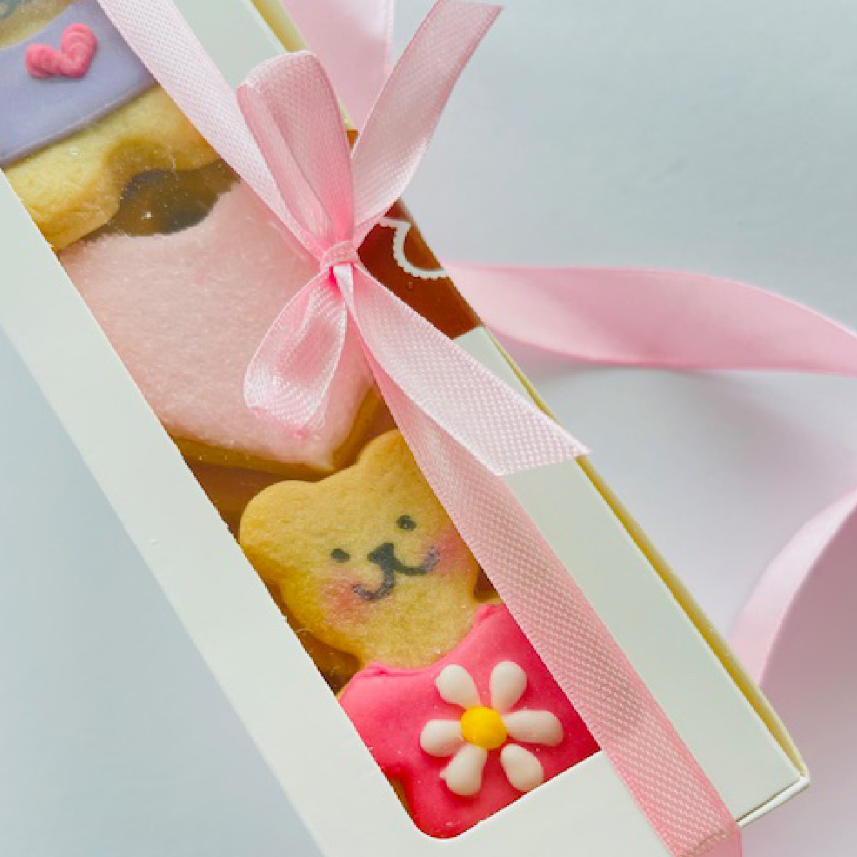 teddy bear biscuit gift box