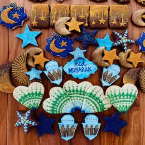 Eid Mubarak Gift Boxes (hand-iced biscuits)