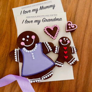Mummy Grandma gingerbread biscuits