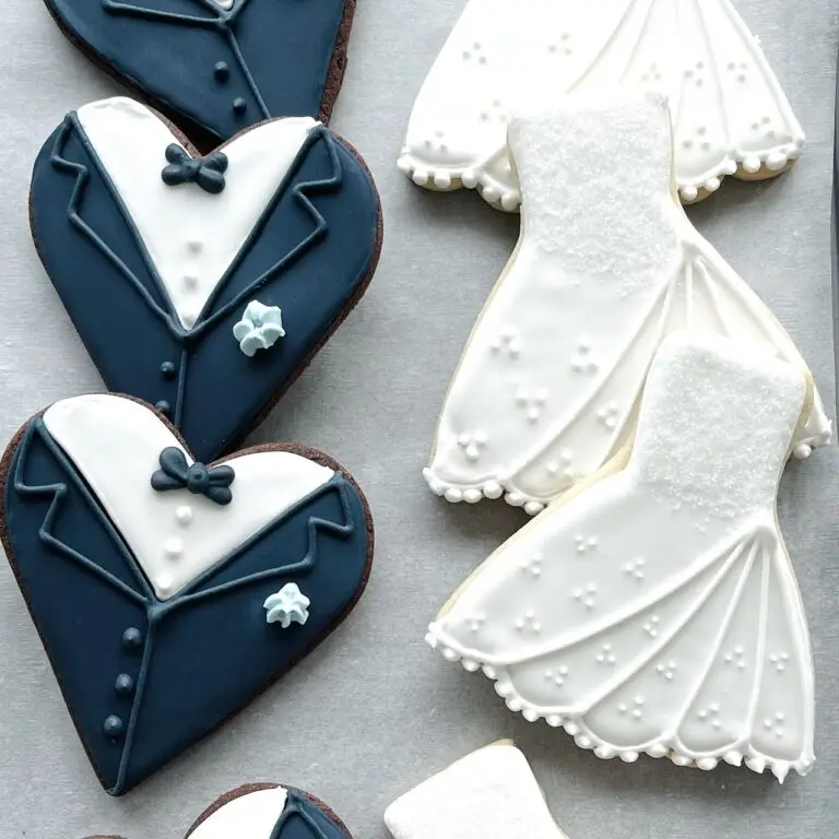 classic wedding favours bride and groom designs