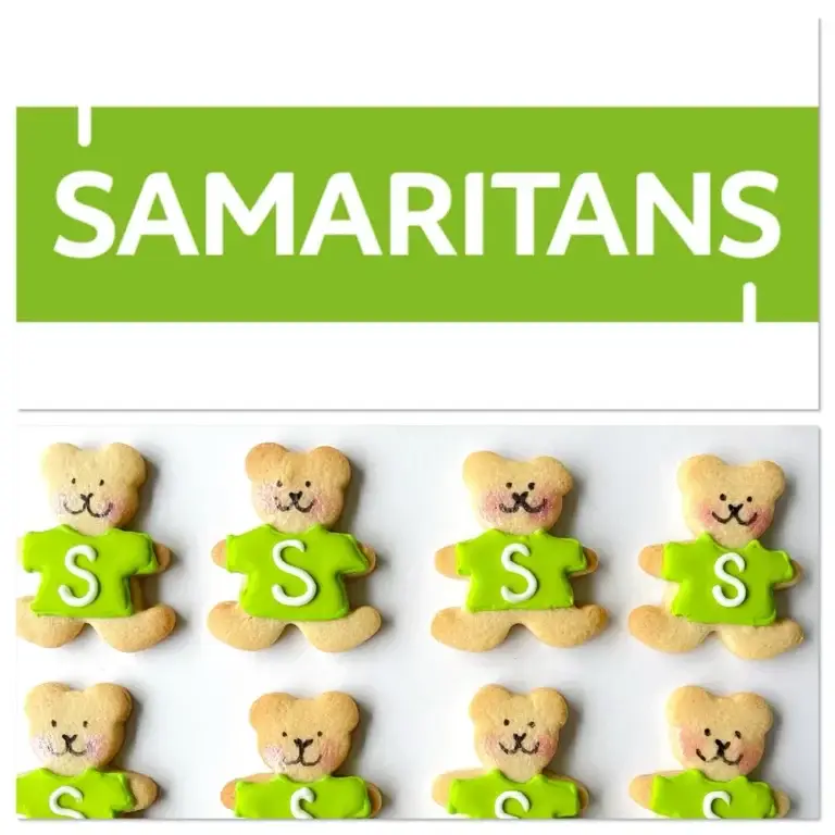 Hand-iced biscuits made for Samaritans